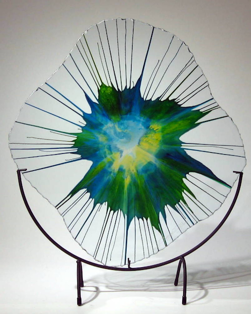 Click to view detail for DD-240706 Energy Web Blue, Green, Yellow $455